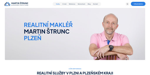 Realitní makléř Martin Štrunc